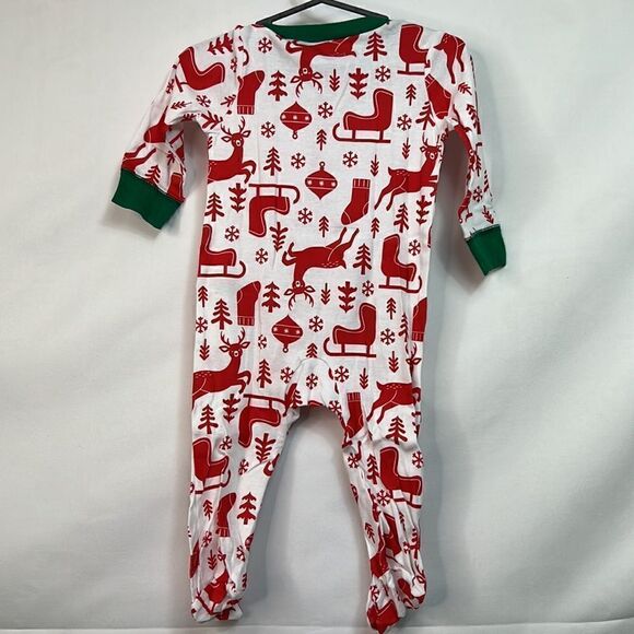 Carter’s cotton red and white sleep and play holiday size 9 months NWT - Picture 9 of 14